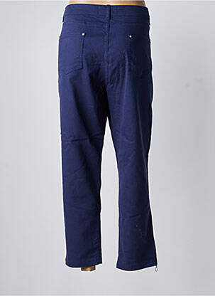 Pantalon 7/8 elasticitate mărime normală albastru DOLCEZZA femeie