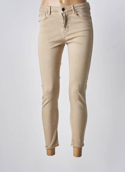 Blugi skinny mărime normală mărime normală bej DESIGUAL femme