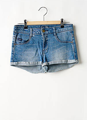 Șort țesătură denim mărime normală albastru SFERA femeie