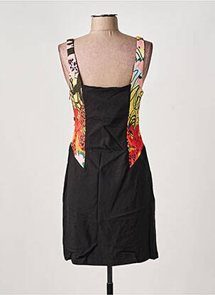 Rochie scurtă fără mâneci fără mâneci negru DESIGUAL femeie