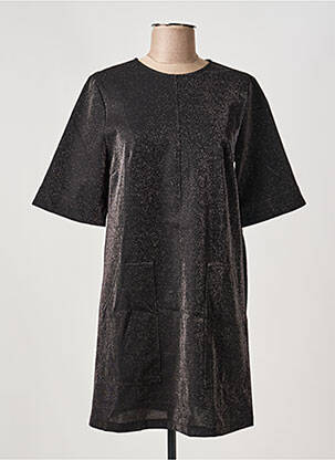 Rochie scurtă mâneci 3/4 mâneci 3/4 argintiu IMPERIAL femeie