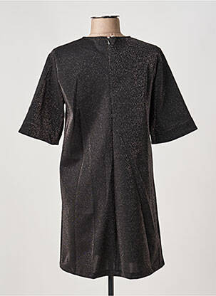 Rochie scurtă mâneci 3/4 mâneci 3/4 argintiu IMPERIAL femeie