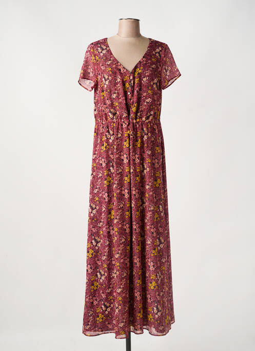 Rochie lungă mâneci scurte mâneci scurte roz I.CODE (By IKKS) femme