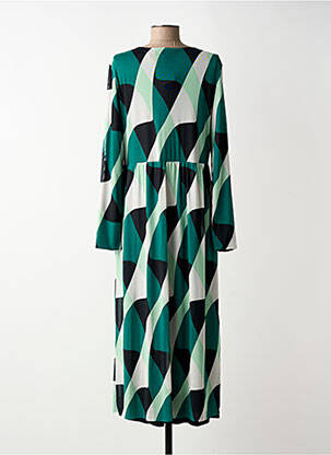 Rochie lungă mâneci lungi mâneci lungi verde STREET ONE femeie