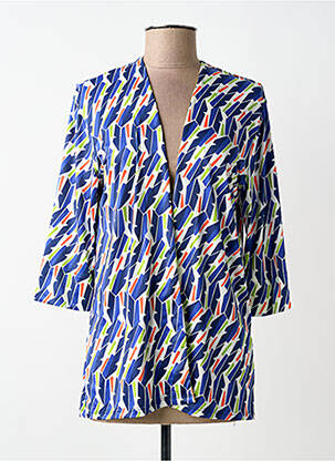 Jachete casual croială dreaptă albastru SCORZZO femme