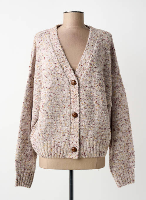 Vestă cu mâneci lungi strânsă pe partea de jos roz LEE COOPER femme