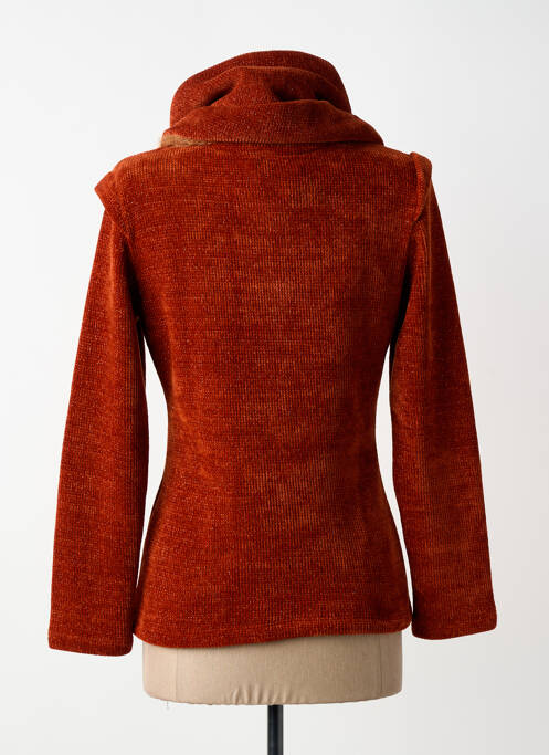 Vestă cu mâneci lungi croială cambrată portocaliu LOLESFILLES femme