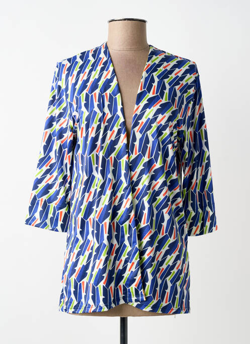 Jachete casual croială dreaptă albastru SCORZZO femme