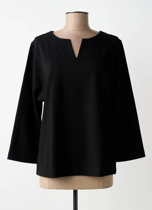 Hanorac elasticitate mâneci lungi negru STREET ONE femme