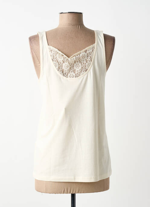 Top elasticitate bretele subțiri bej LA FIANCÉE femme