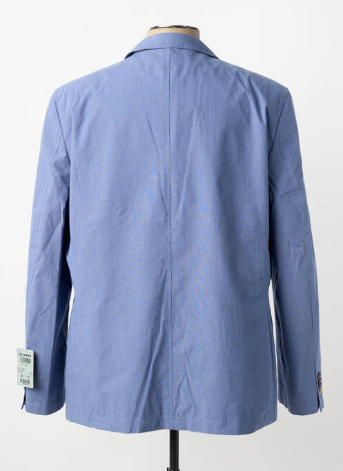 Sacou finisaj interior dublat albastru CALAMAR homme