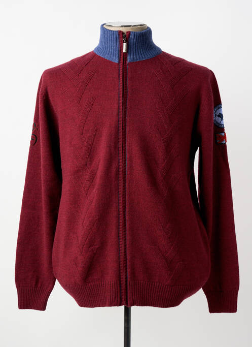 Vestă cu mâneci lungi mâneci lungi roșu LA SQUADRA homme