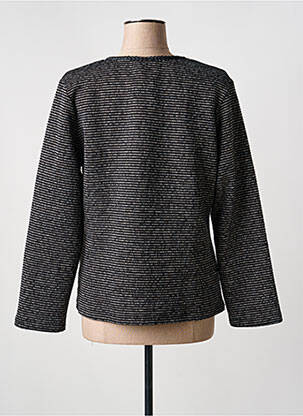 Jachete casual guler rotund negru LO! LES FILLES femeie