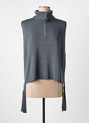 Pulover plasă fină fără mâneci gri BETTY BARCLAY femme