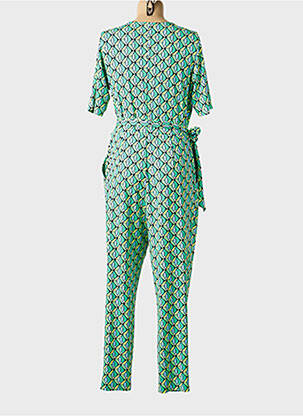 Salopetă-pantalon mâneci scurte mâneci scurte verde BETTY BARCLAY femeie