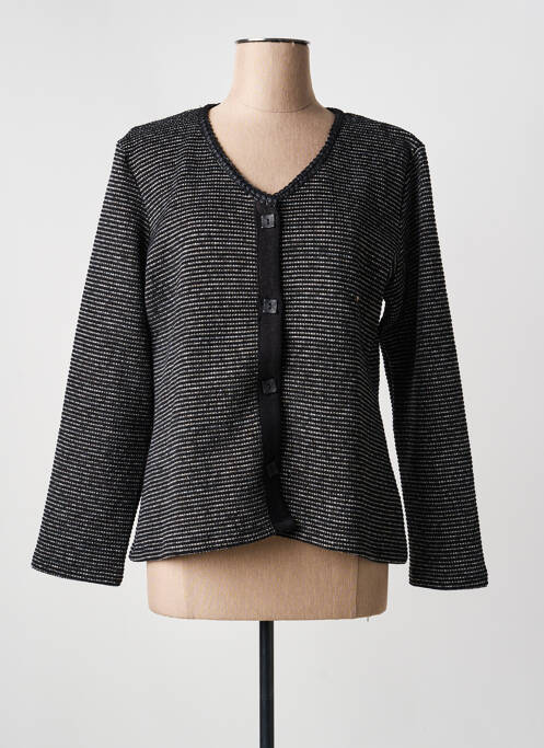 Jachete casual guler rotund negru LO! LES FILLES femme