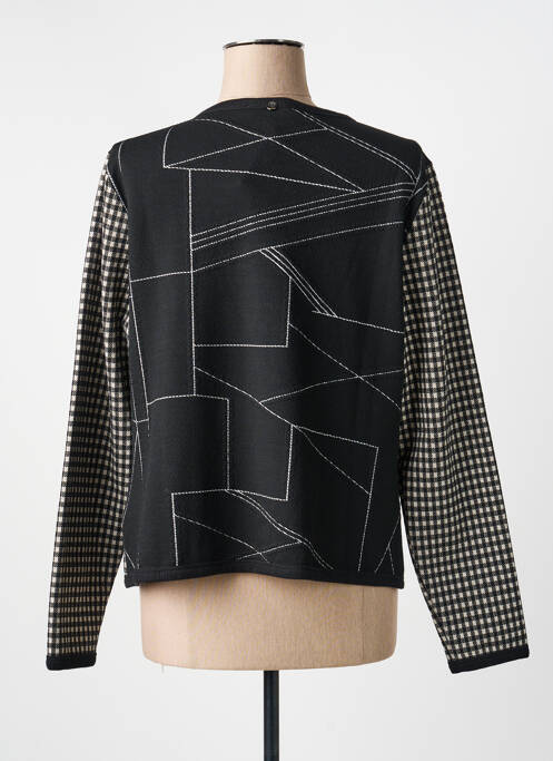 Jachete casual guler rotund negru FRED SABATIER femme