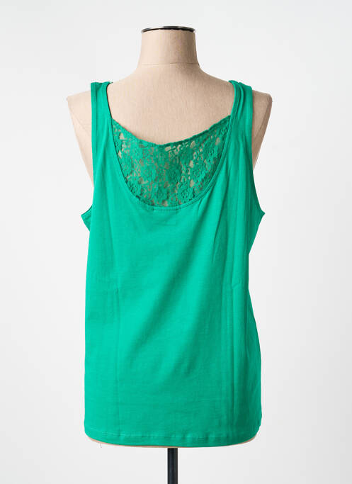 Maiou croială dreaptă fără mâneci verde LA FIANCÉE femme