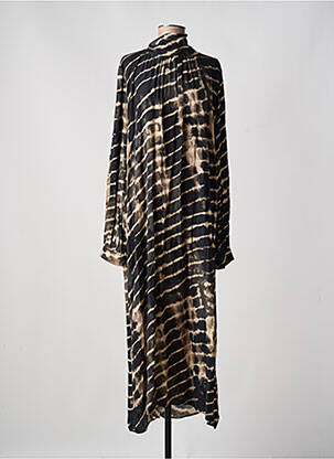Rochie lungă mâneci lungi mâneci lungi negru BANDITAS FROM MARSEILLE femeie