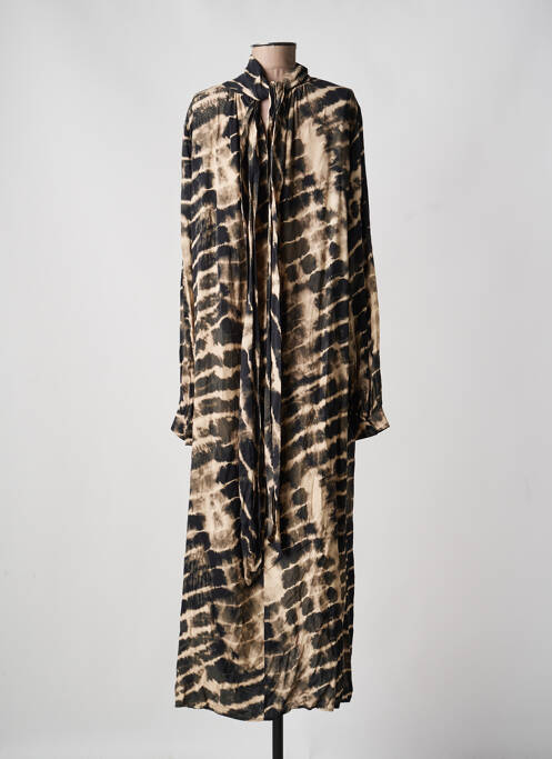 Rochie lungă mâneci lungi mâneci lungi negru BANDITAS FROM MARSEILLE femme