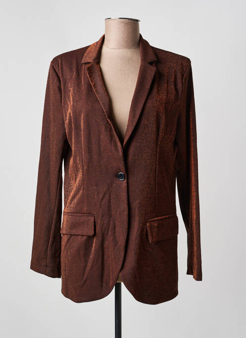 Sacou buzunare portocaliu BANDITAS FROM MARSEILLE femme