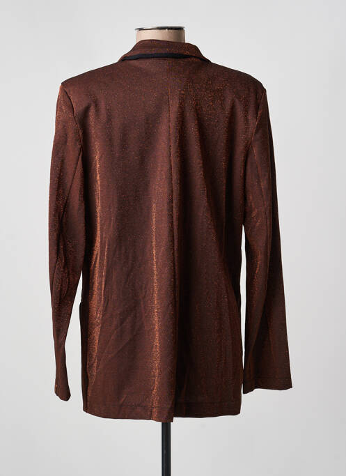 Sacou buzunare portocaliu BANDITAS FROM MARSEILLE femme