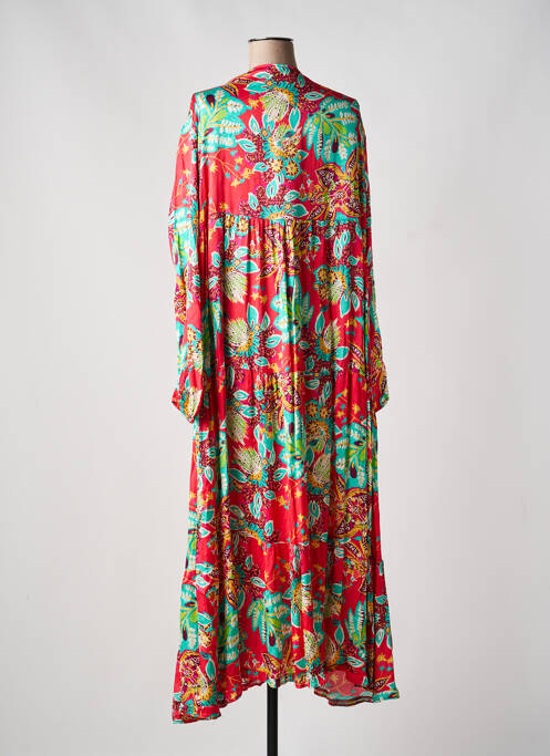 Rochie lungă mâneci lungi mâneci lungi roșu BANDITAS FROM MARSEILLE femme