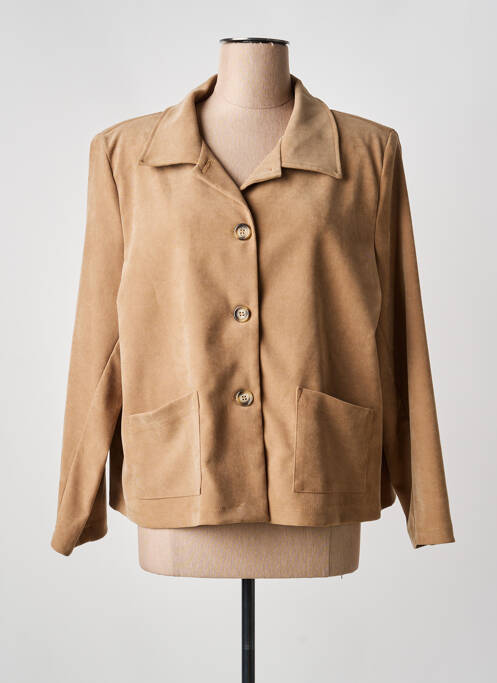 Jachete casual epoleți bej HALOGENE femme