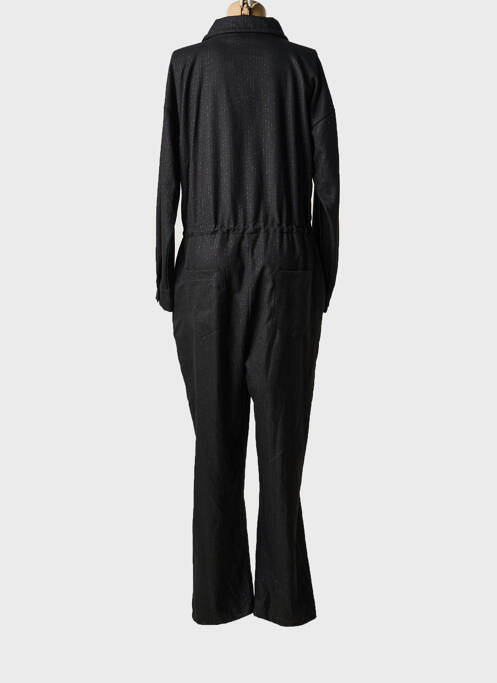 Salopetă-pantalon guler de bluză mâneci lungi negru BANDITAS FROM MARSEILLE femme