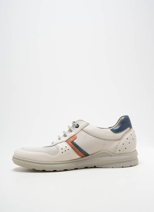 Adidași branț detașabil vârf rotund alb FLUCHOS homme