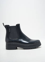 Botine/ghete material neted toc de 4 la 6 cm gri MEDUSE femme
