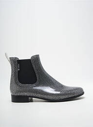 Botine/ghete toc mic toc plat până la 3 cm argintiu MEDUSE femme