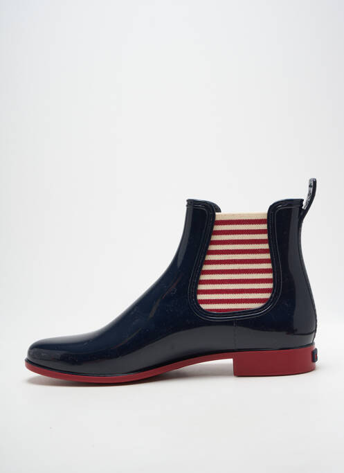 Botine/ghete toc mic toc plat până la 3 cm albastru MEDUSE femme