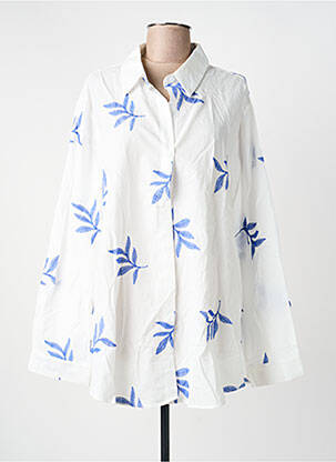 Cămașă imprimeu fantezie mâneci lungi alb NOUGAT femme