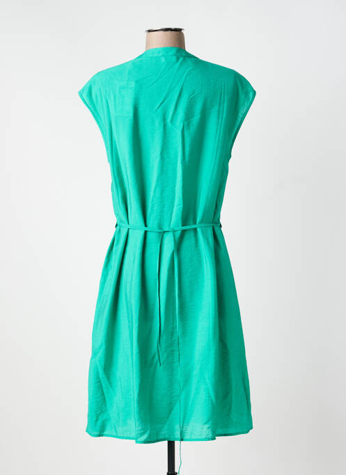 Rochie scurtă fără mâneci fără mâneci verde C'EST BEAU LA VIE femme