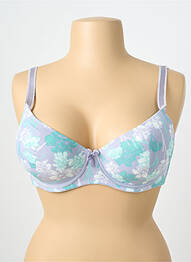 Sutien efect material satinat top sutien modelat gri NATURANA femme