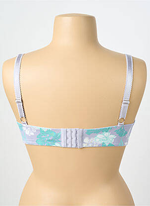 Sutien efect material satinat top sutien modelat gri NATURANA femeie