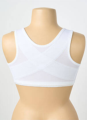 Sutien efect material satinat sutiene alb DAMART femeie