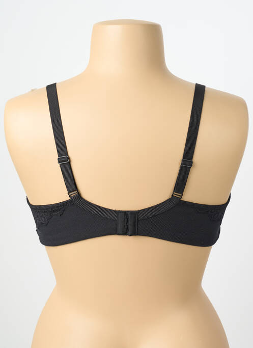 Sutien fără armatură sutien cupe întregi cu decolteu înalt negru DAMART femme