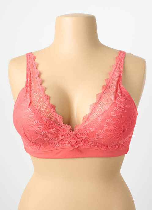 Sutien fără armatură top sutien modelat roz DAMART femme