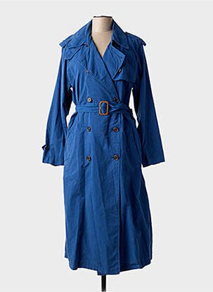 Trench croială cambrată fără glugă albastru RALPH LAUREN femeie