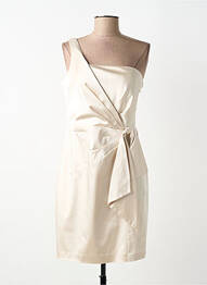 Rochie midi fără mâneci fără mâneci auriu RALPH LAUREN femme