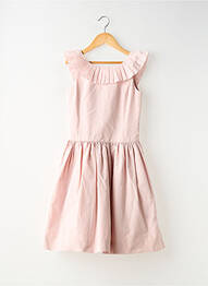 Rochie midi fără mâneci fără mâneci roz RALPH LAUREN fille