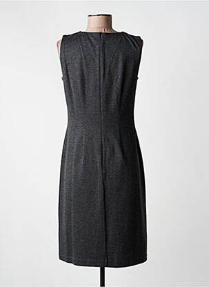 Rochie midi fără mâneci fără mâneci gri BROOKS BROTHERS femeie