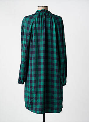 Rochie midi croială fluidă mâneci lungi verde COMPTOIR DES COTONNIERS femeie