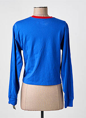 Top guler rotund mâneci lungi albastru RALPH LAUREN femeie