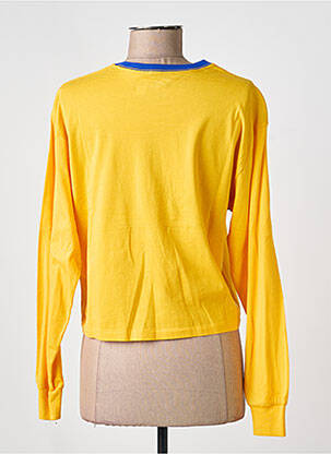 Top guler rotund mâneci lungi galben RALPH LAUREN femeie
