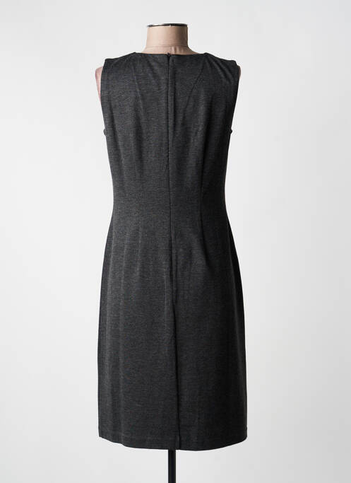 Rochie midi fără mâneci fără mâneci gri BROOKS BROTHERS femme