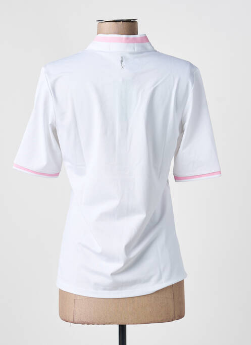 Polo mâneci lungi mâneci lungi alb RALPH LAUREN femme