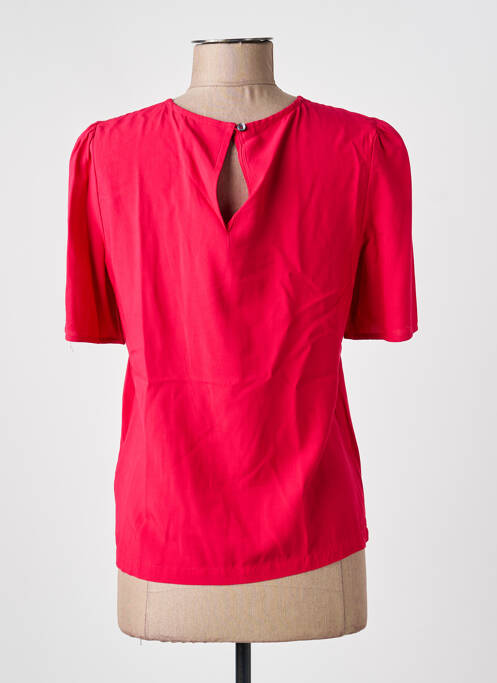 Top mâneci scurte mâneci scurte roz TOMMY HILFIGER femme